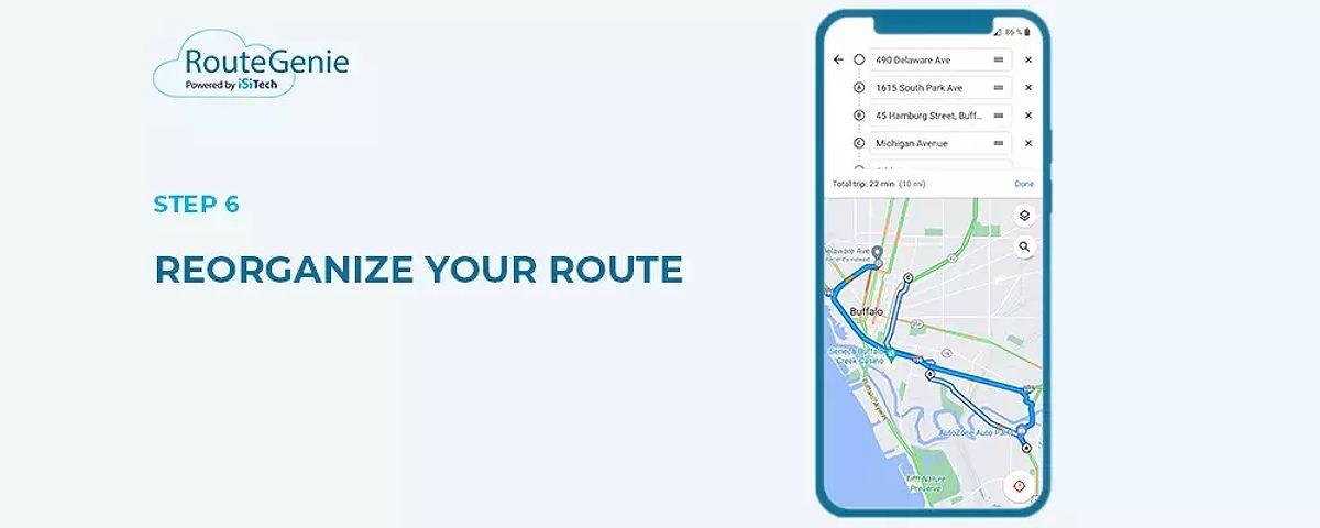 Step 6: Reorganize Your Route